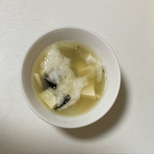 食べる最強デトックス味噌汁♪きのこめかぶとろろ汁